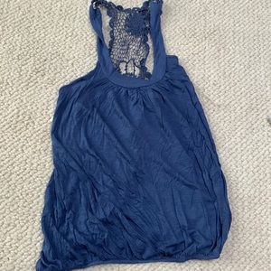 Forever 21 Tank Top - Blue - Size Small
